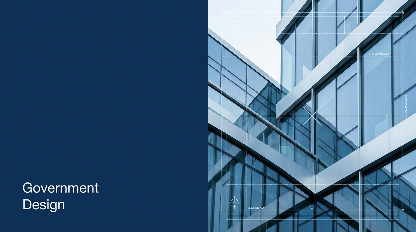 Architectural blueprint overlay